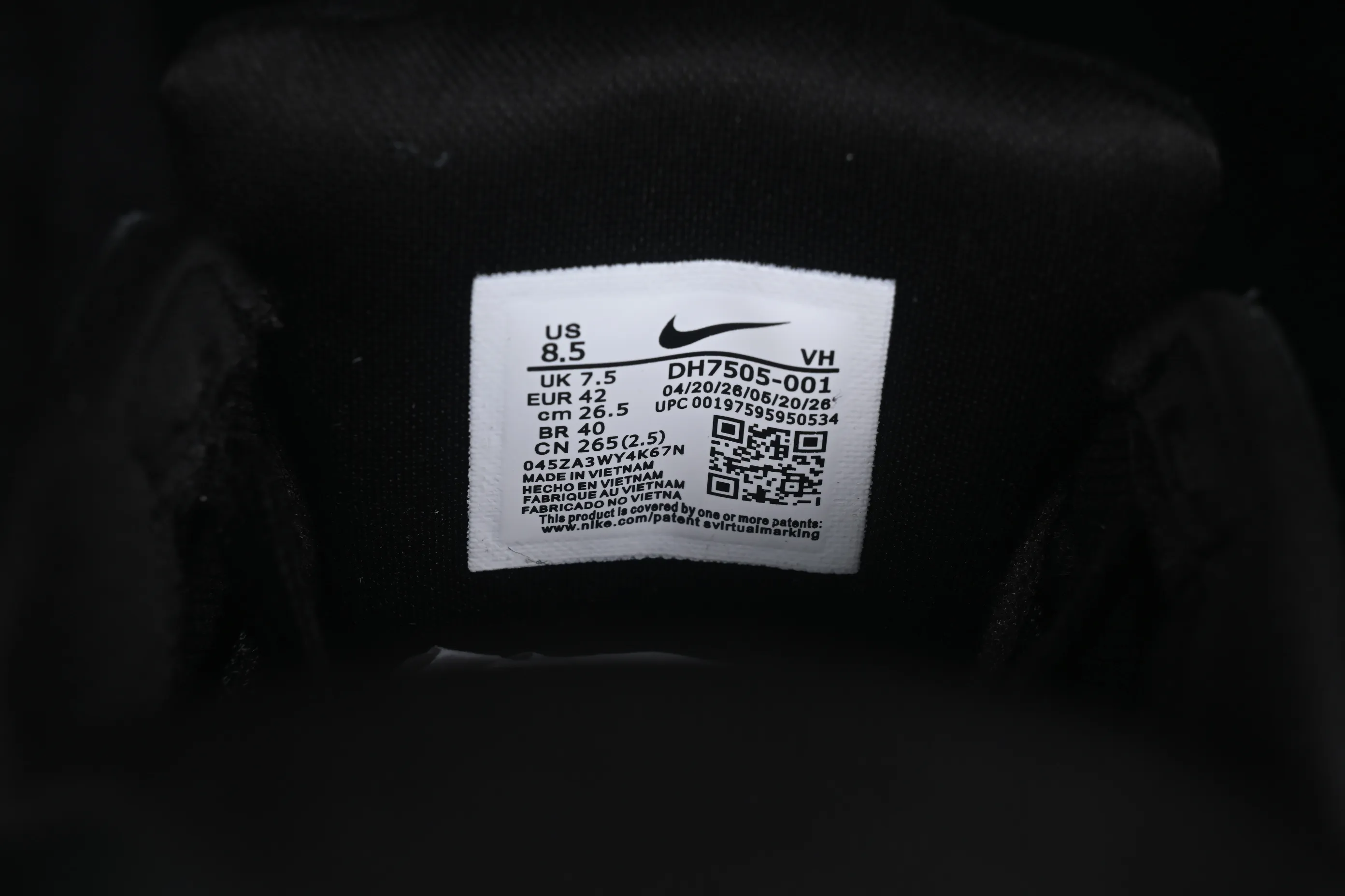 All categories Nk SB Dunk series Nk Force 58 simplified skateboard shoes J version Nike SB Force 58 Nike simplified retro skateboard shoes DH7505-001